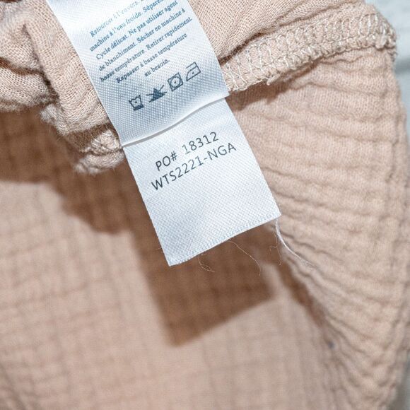 Faherty Women's Dream Cotton Gauze T-Shirt in Nougat beige size XL - Picture 8 of 9